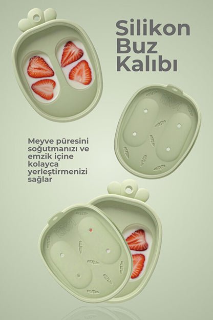 Püre Emzik ve Diş Kaşıyıcı 🐰