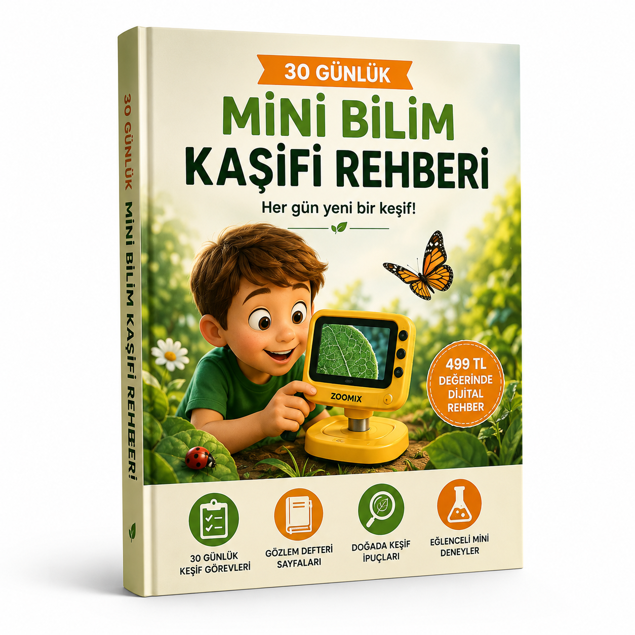 🎁 HEDİYE: 30 Günlük Mini Bilim Kaşifi Rehberi