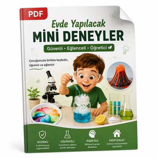 🧪 25 Eğlenceli Ev Deneyi