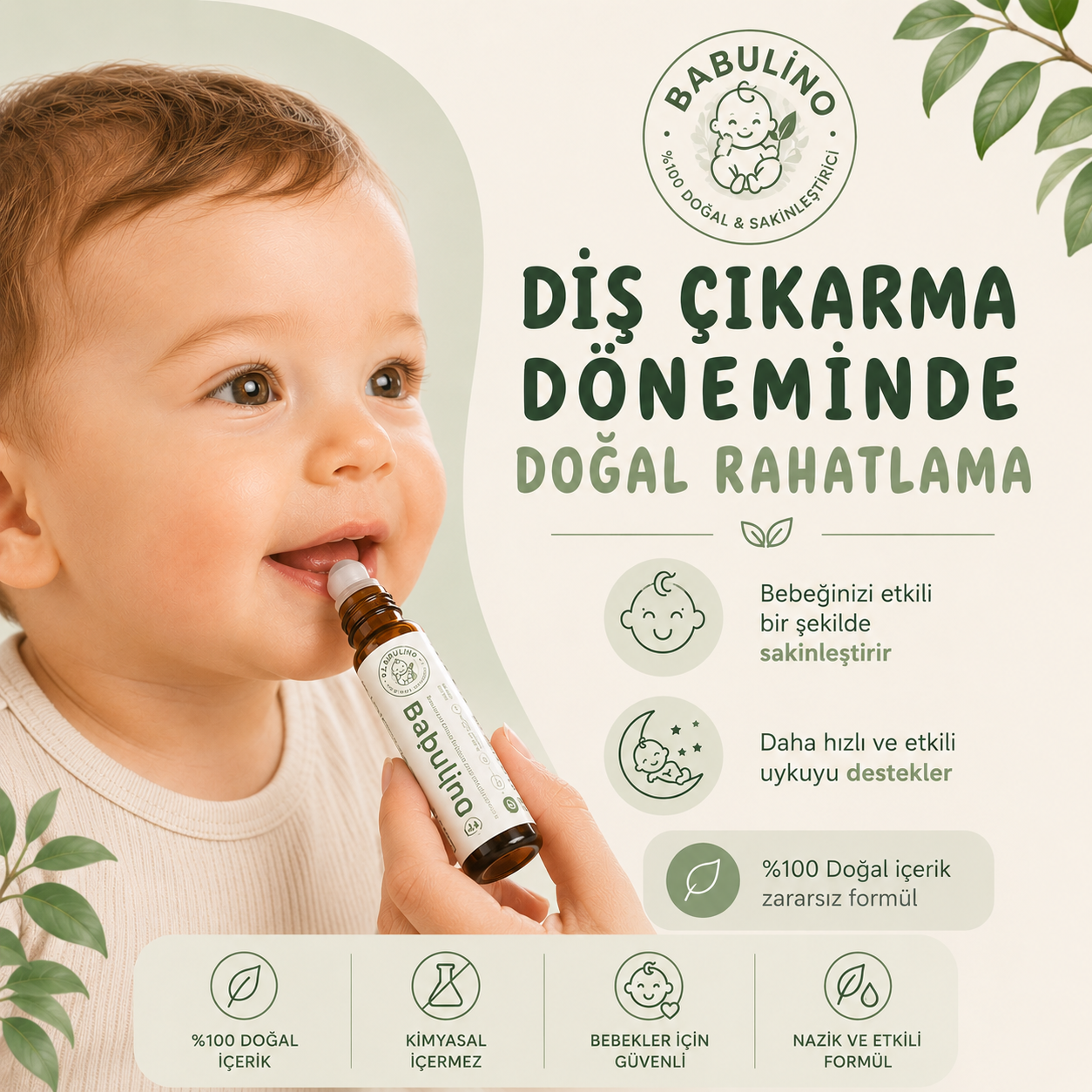 Babulino Doğal Diş Rahatlatıcı